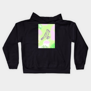 Kea new zealand bird Kids Hoodie